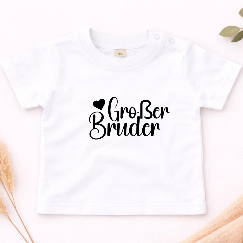 Kinder T-Shirt „Große Schwester/Bruder“ | Geschwister Shirt | Baby Ankündigung | Geschenk Mädchen