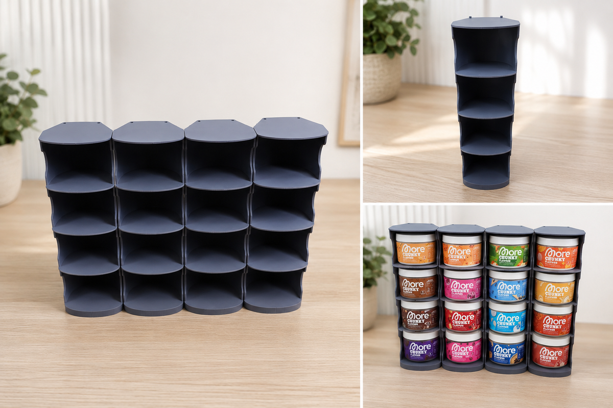Chunky Flavour Regal für 150g Dosen 🍓🥥🍫