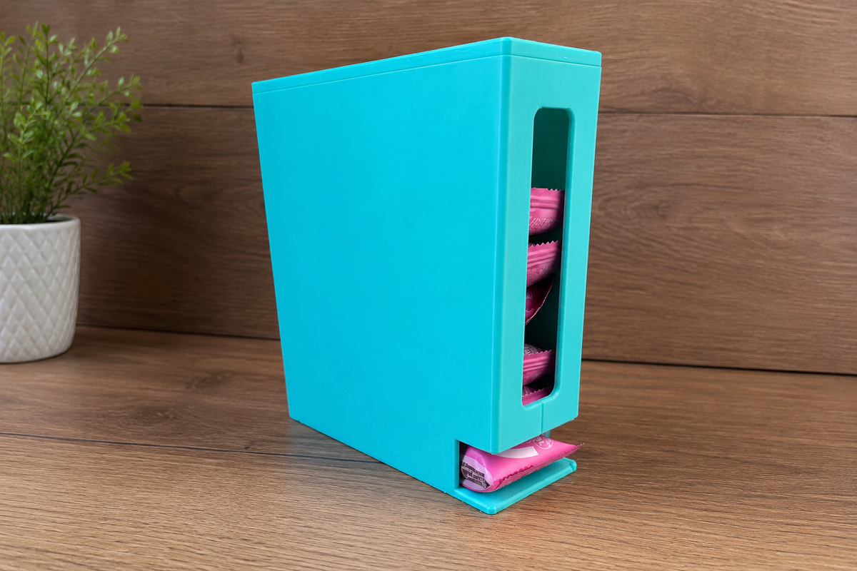 Proteinriegel Spender – 3D gedruckter Organizer für Protein Bars & Fitnessriegel